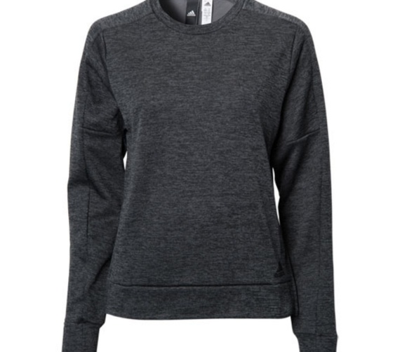 adidas climawarm Womens Fleece Crew Pullover - Picture 3 of 6